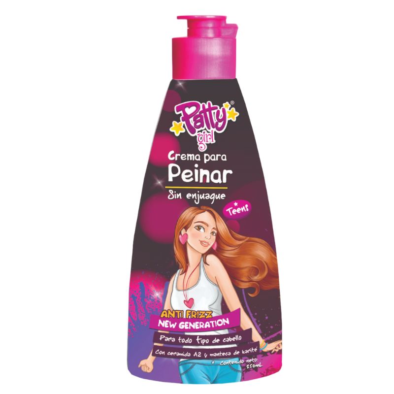 Crema Para Peinar Patty Girl New Generation x250 ml