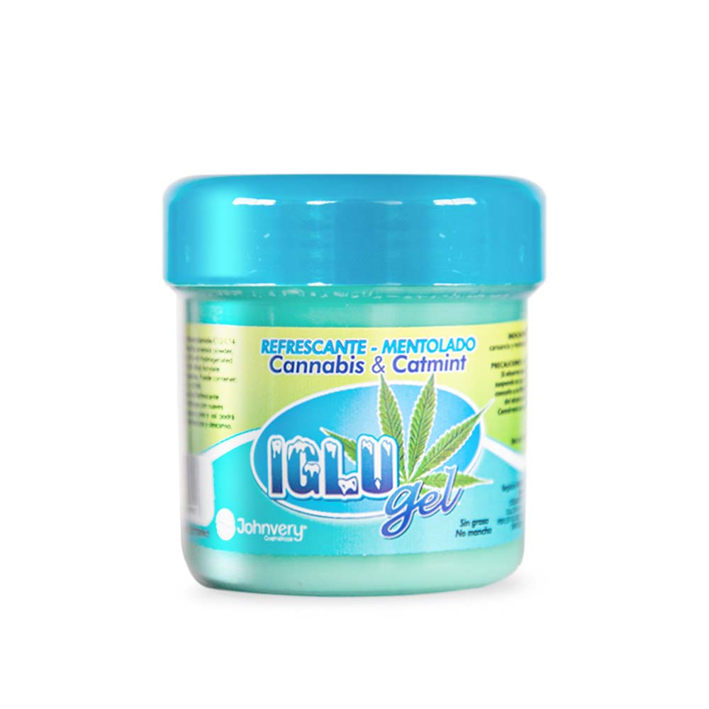 Gel Refrescante Iglú Cannabis Cat Mint Johnvery x100g